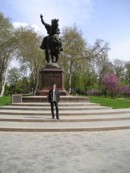 Ташкент. Памятник Тамерлану>>